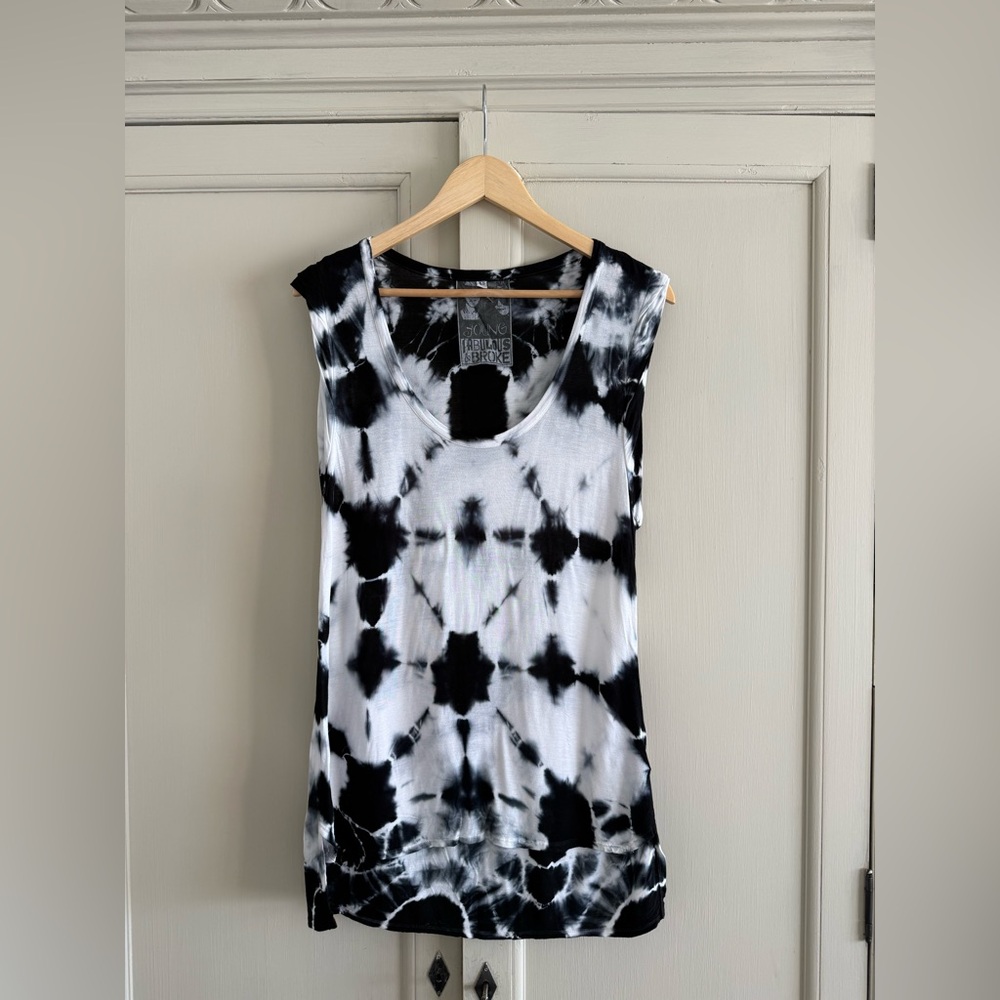YFB Young Fabulous & Broke Tie Dye Tunic Top